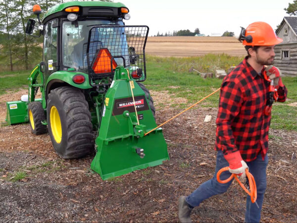 Wallenstein 3-Point Skidding Winch
